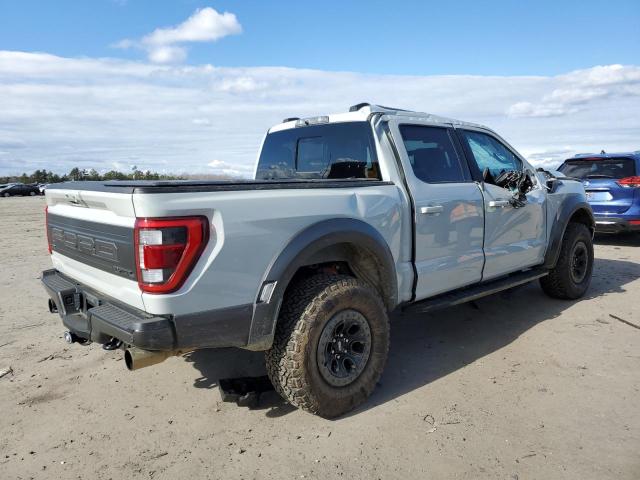 1FTFW1RG8PFA64373 - 2023 FORD F150 RAPTOR WHITE photo 3