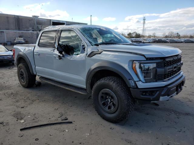 1FTFW1RG8PFA64373 - 2023 FORD F150 RAPTOR WHITE photo 4