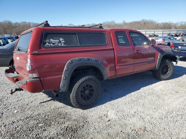 5TEUU42N89Z642193 - 2009 TOYOTA TACOMA ACCESS CAB RED photo 3