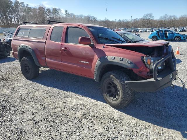 5TEUU42N89Z642193 - 2009 TOYOTA TACOMA ACCESS CAB RED photo 4