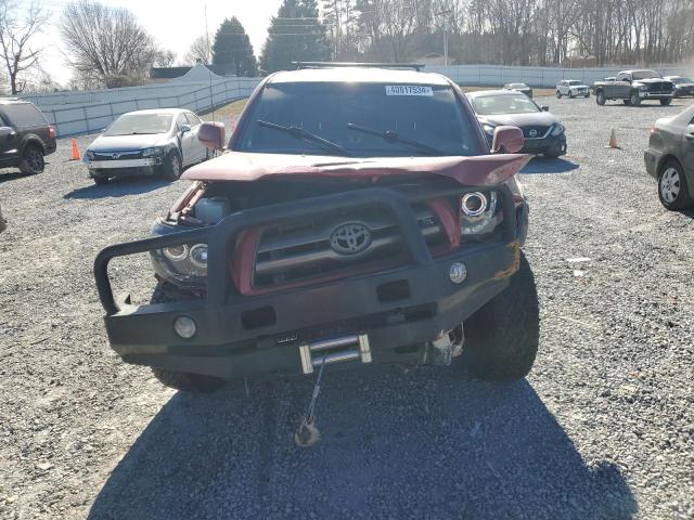 5TEUU42N89Z642193 - 2009 TOYOTA TACOMA ACCESS CAB Қызыл фото 5