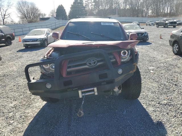 5TEUU42N89Z642193 - 2009 TOYOTA TACOMA ACCESS CAB RED photo 5