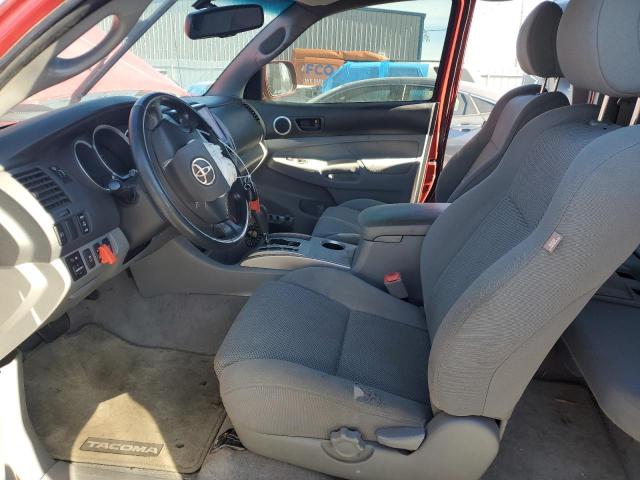 5TEUU42N89Z642193 - 2009 TOYOTA TACOMA ACCESS CAB Қызыл фото 7