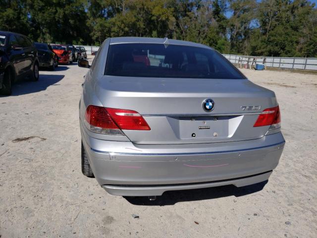 WBAHL83598DT11167 - 2008 BMW 750I I SILVER photo 6