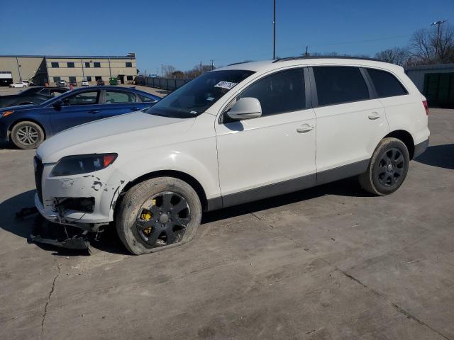 WA1AY74L17D039509 - 2007 AUDI Q7 3.6 QUATTRO WHITE photo 1