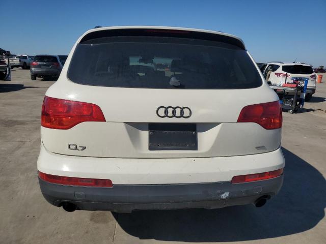 WA1AY74L17D039509 - 2007 AUDI Q7 3.6 QUATTRO WHITE photo 6