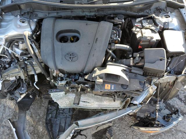 3MYDLBYV7KY528746 - 2019 TOYOTA YARIS L SILVER photo 11