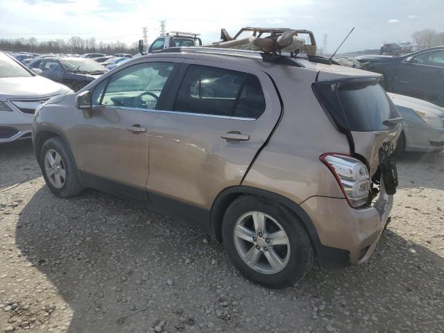3GNCJLSB0JL175130 - 2018 CHEVROLET TRAX 1LT TAN photo 2