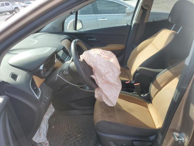 3GNCJLSB0JL175130 - 2018 CHEVROLET TRAX 1LT TAN photo 7