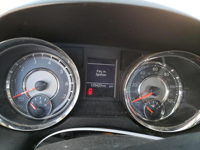 2C4RC1CG2CR124584 - 2012 CHRYSLER TOWN & COU TOURING L GRAY photo 9