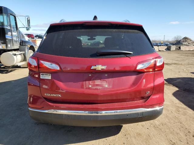 2GNAXJEV1J6300608 - 2018 CHEVROLET EQUINOX LT RED photo 6