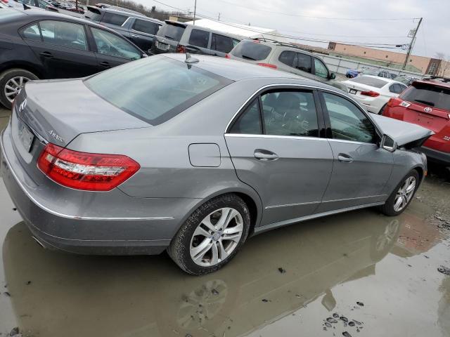 WDDHF8HB7BA420654 - 2011 MERCEDES-BENZ E 350 4MATIC SILVER photo 3