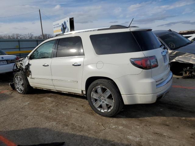 1GKKVTKD5DJ199319 - 2013 GMC ACADIA DENALI WHITE photo 2