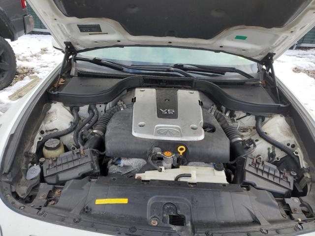 JNKBV61F88M254915 - 2008 INFINITI G35 WHITE photo 11