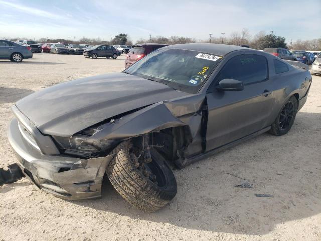 1ZVBP8AM7E5221672 - 2014 FORD MUSTANG GRAY photo 1