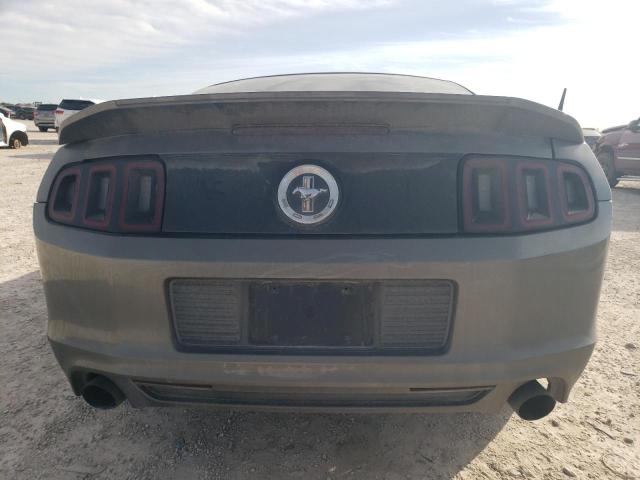 1ZVBP8AM7E5221672 - 2014 FORD MUSTANG GRAY photo 6
