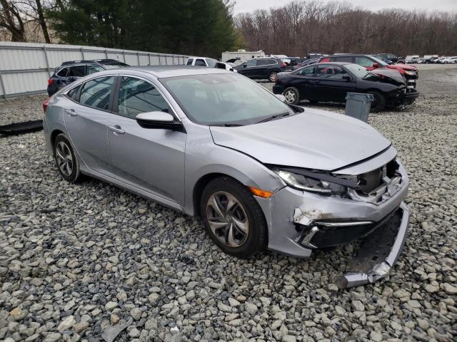 2HGFC2F68LH543283 - 2020 HONDA CIVIC LX SILVER photo 4