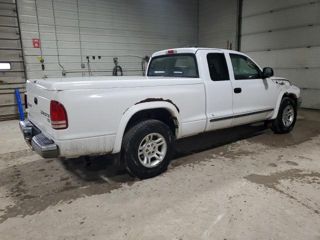 1D7HL42X53S319002 - 2003 DODGE DAKOTA SLT WHITE photo 3