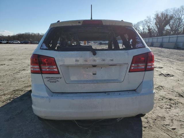 3C4PDCAB0JT384189 - 2018 DODGE JOURNEY SE WHITE photo 6