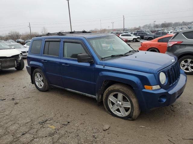 1J4NF2GB5AD555604 - 2010 JEEP PATRIOT SPORT BLUE photo 4