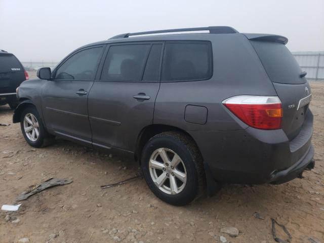 JTEES41A682087669 - 2008 TOYOTA HIGHLANDER GRAY photo 2