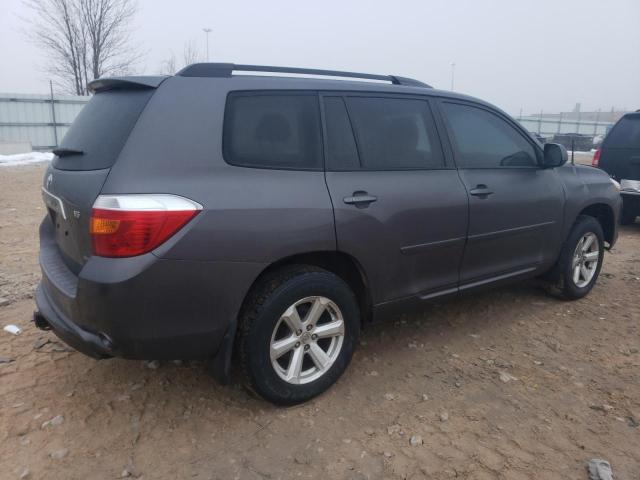 JTEES41A682087669 - 2008 TOYOTA HIGHLANDER GRAY photo 3