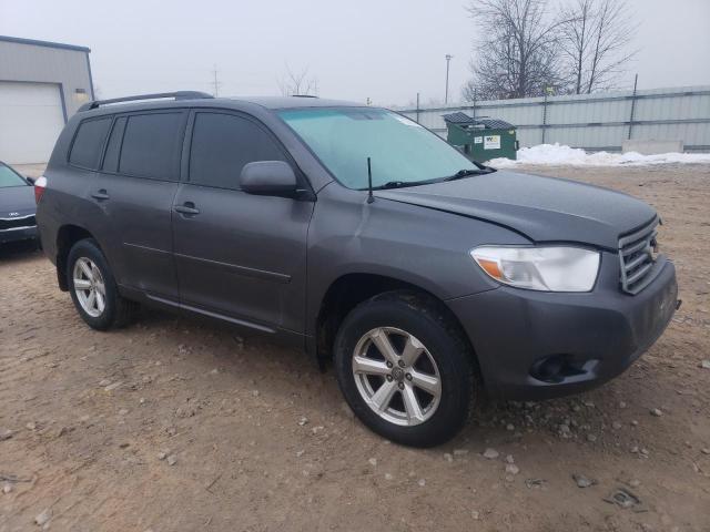 JTEES41A682087669 - 2008 TOYOTA HIGHLANDER GRAY photo 4