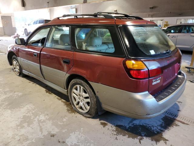 4S3BH675147639426 - 2004 SUBARU LEGACY OUTBACK AWP 红色 照片 2