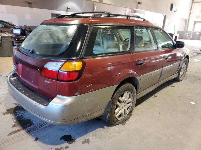 4S3BH675147639426 - 2004 SUBARU LEGACY OUTBACK AWP 红色 照片 3
