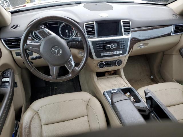 4JGDA5HB8FA488243 - 2015 MERCEDES-BENZ ML 350 4MATIC WHITE photo 8