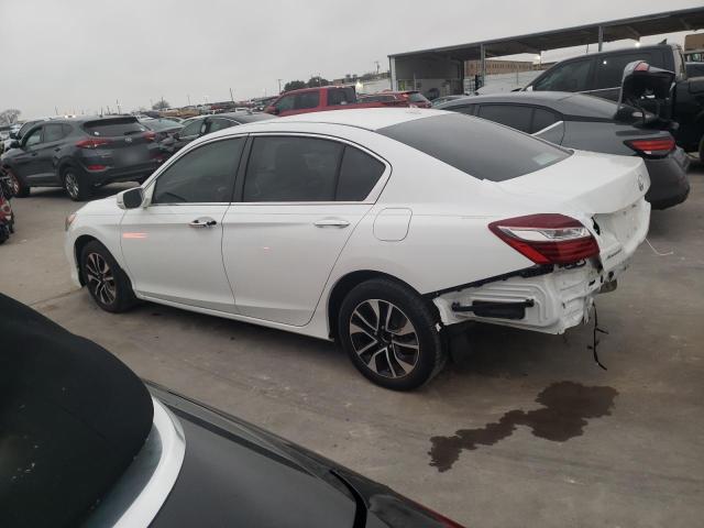 1HGCR2F09GA060449 - 2016 HONDA ACCORD EX WHITE photo 2