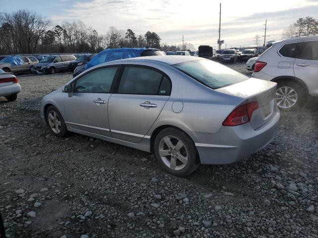 1HGFA16898L017630 - 2008 HONDA CIVIC EX SILVER photo 2