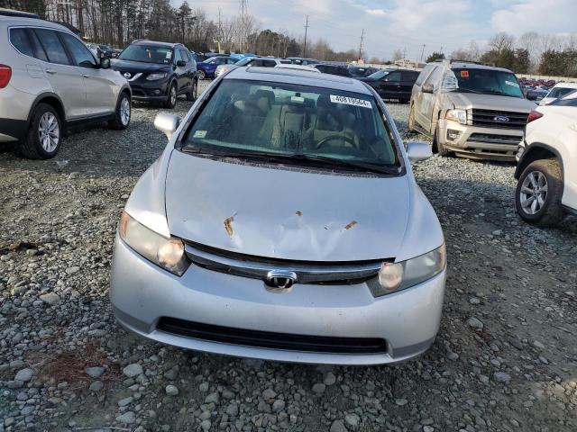 1HGFA16898L017630 - 2008 HONDA CIVIC EX SILVER photo 5