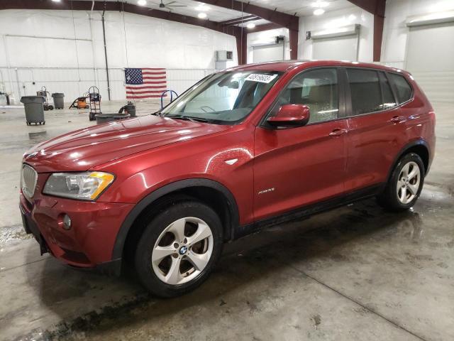 5UXWX5C53BL711184 - 2011 BMW X3 XDRIVE28I RED photo 1