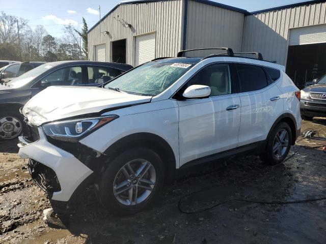 5XYZU3LB8HG465173 - 2017 HYUNDAI SANTA FE S WHITE photo 1