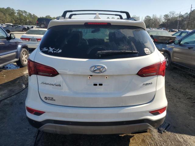 5XYZU3LB8HG465173 - 2017 HYUNDAI SANTA FE S WHITE photo 6