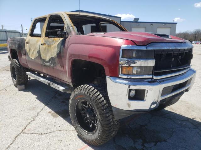 1GC1KTEY0KF181423 - 2019 CHEVROLET SILVERADO K2500 HEAVY DUTY LTZ RED photo 1