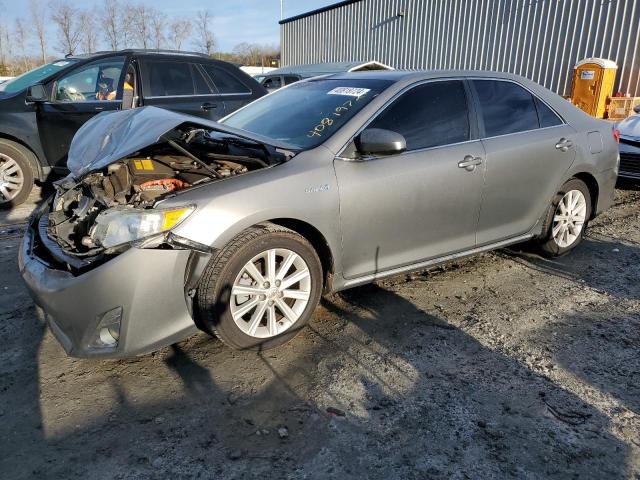 4T1BD1FK5CU060764 - 2012 TOYOTA CAMRY HYBRID SILVER photo 1