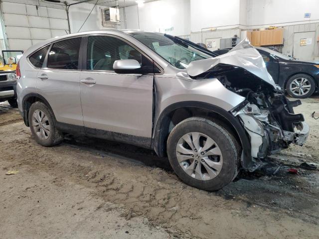 2HKRM4H5XEH605382 - 2014 HONDA CR-V EX SILVER photo 4