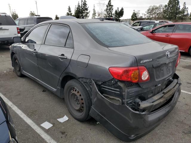 1NXBU40E89Z042160 - 2009 TOYOTA COROLLA BASE BLACK photo 2