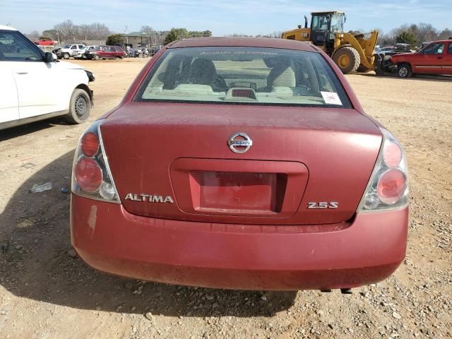 1N4AL11DX6C216843 - 2006 NISSAN ALTIMA S MAROON photo 6