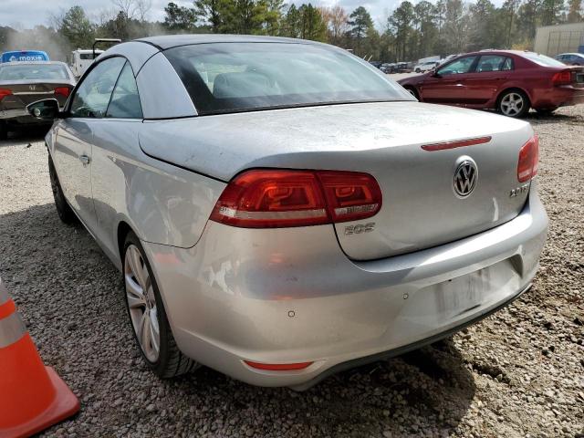 WVWFW8AH5DV003299 - 2013 VOLKSWAGEN EOS LUX GRAY photo 3