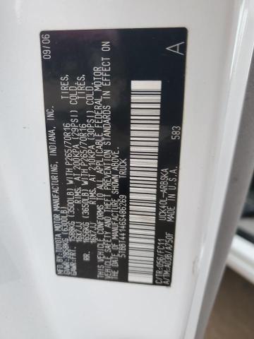 5TBBT44146S486269 - 2006 TOYOTA TUNDRA ACCESS CAB SR5 WHITE photo 12