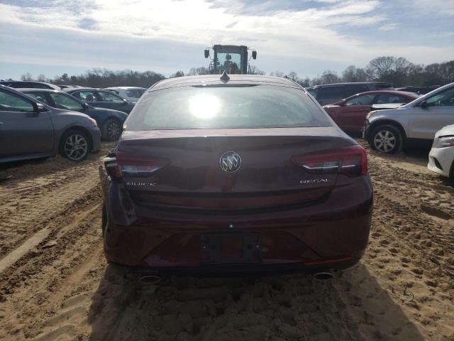 W04GP6SX9J1062591 - 2018 BUICK REGAL ESSENCE MAROON photo 6