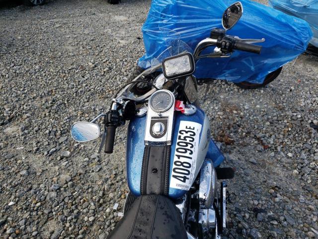 1HD1BXB195Y030084 - 2005 HARLEY-DAVIDSON FLSTFI BLUE photo 5