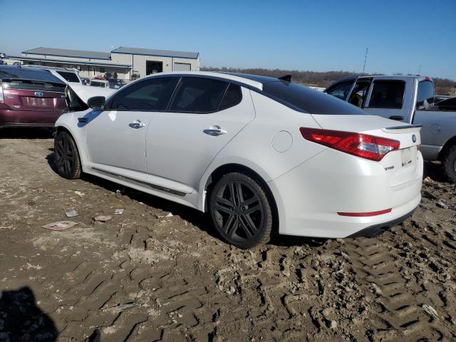 5XXGR4A60DG134252 - 2013 KIA OPTIMA SX WHITE photo 2