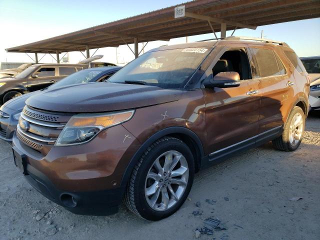 1FMHK7F80BGA95295 - 2011 FORD EXPLORER LIMITED BROWN photo 1