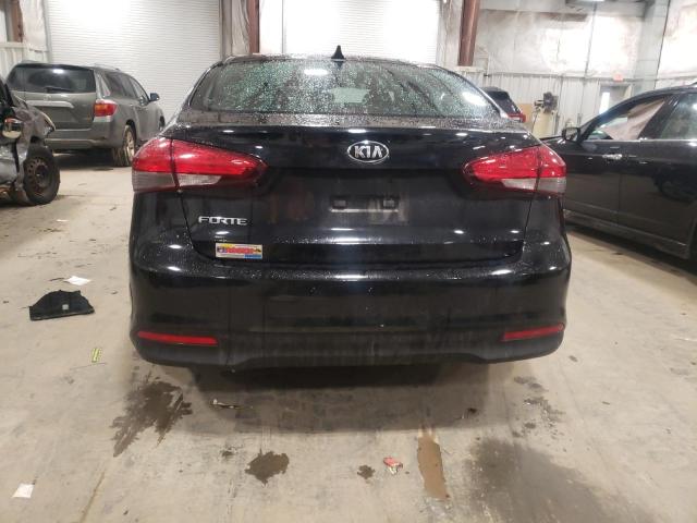 3KPFK4A78HE122678 - 2017 KIA FORTE LX BLACK photo 6