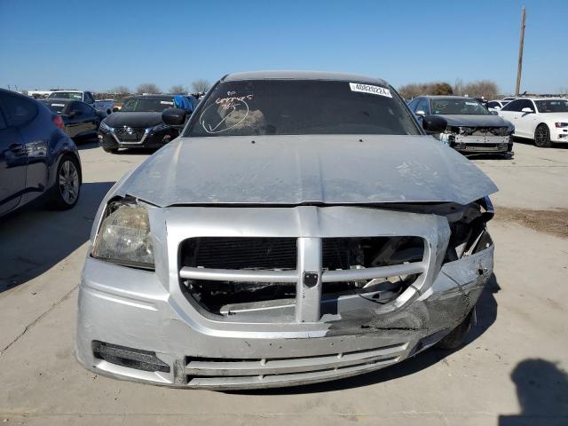 2D4FV47T37H610888 - 2007 DODGE MAGNUM SE SILVER photo 5