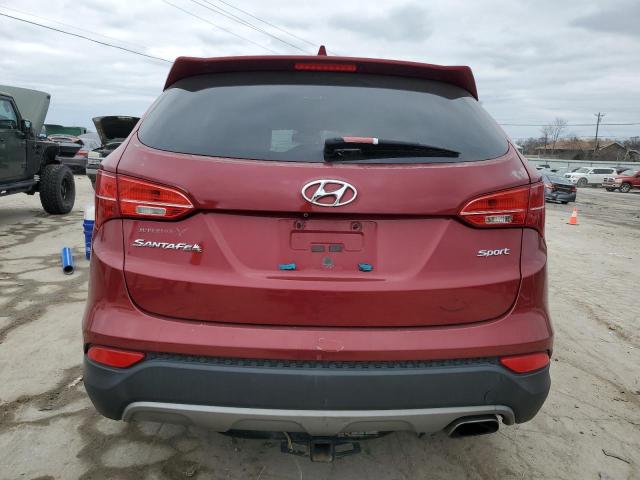 5XYZU3LB2FG235089 - 2015 HYUNDAI SANTA FE S RED photo 6